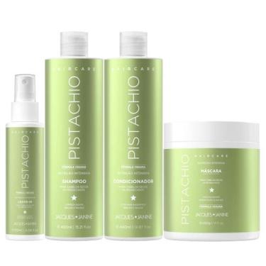 Imagem de Kit Jacques Janine Hair Care Pistachio Shampoo 450ml Condicionador 440