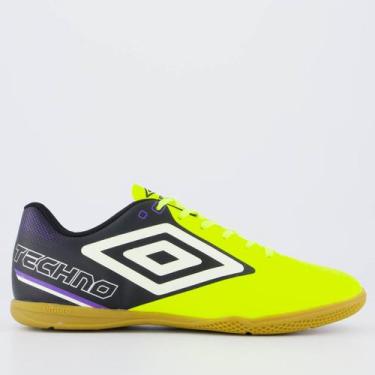 Imagem de Chuteira Umbro Techno II Futsal Verde, 39