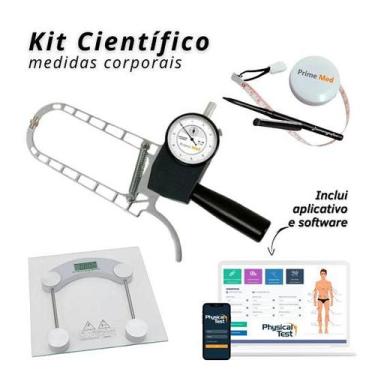 Imagem de Kit avaliação fisica cientifico a30 com balança - Prime Med