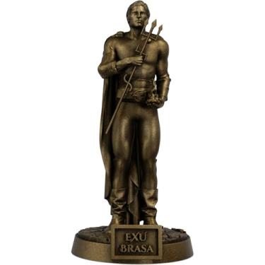 Imagem de Estátua Exu Brasa Umbanda Candomblé (Cor Ouro Velho)