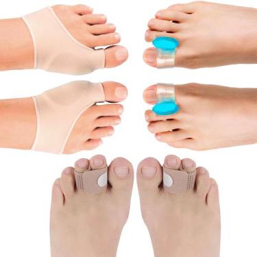 Imagem de Kit 3 Pares Protetor Corretor Joanete alivio da dor Cód-106 - SWG, BEG