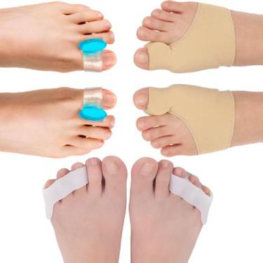 Imagem de Kit 3 Pares Protetor Corretor Joanete alivio da dor Cód-153 - SWG, BEG