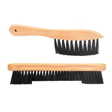 Imagem de Brush de Mesa de Bilhar, 2pcs Billiards Rain Brinch Conjunto de Ferramentas de Limpeza Acessório, Cerdas Macias, Maçaneta de Madeira Resistente, Fácil de Segurar, ótimo para