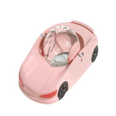 Imagem de Roda de Exercício Silenciosa para Pequenos Mamíferos - Corrida Indoor Hamsters Mustelas Chinchilas Brinquedo Pets -Estresse com Design Acrílico Transp