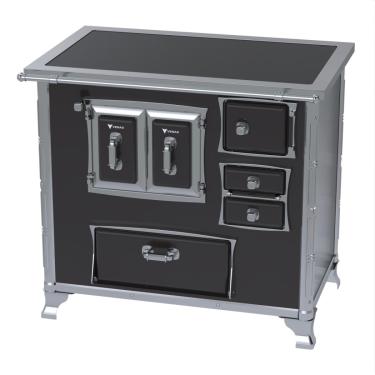 Imagem de Fogao a Lenha GII N 2 Gab Sec Xviii Premium Preto Se