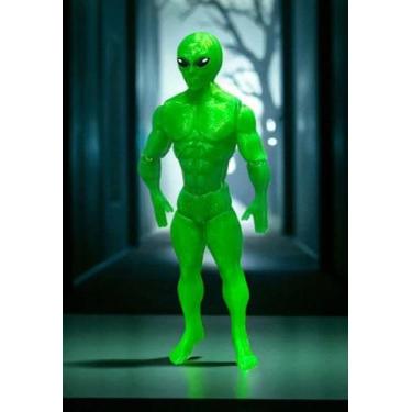 Imagem de ET Alien Articulado MONTADO Brinquedo Alienígena ACTION FIGURE 3D Pres