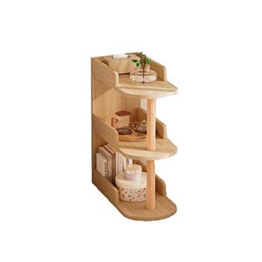 Imagem de RSLEE Estante criativa ultra estreita pequena estante do chão ao teto estante de livros multicamadas para quarto, sala de estar, estante com armazenamento