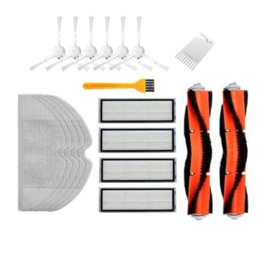 Imagem de Main Brush Side Brush HEPA Filter Mop Cloth Compatible With Xiaomi Mijia 1T 1C STYTJ01ZHM Mi Robot Vacuum-Mop SKV4093GL Parts Accessories(Set M)
