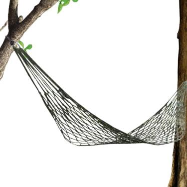 Imagem de Rede de malha de nylon | Rede de malha para dormir ao ar livre, cama ergonômica respirável macia multifuncional para relaxamento e conforto