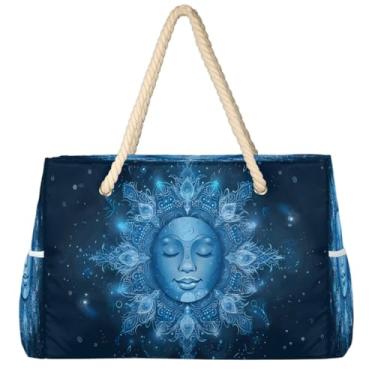 Imagem de hongjinglin Bolsa de praia grande, leve, dobrável, para gatos, fofa, amarela, para piscina, bolsa de ombro, Cor 22, Large