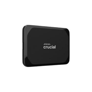Imagem de Crucial SSD portátil X9 de 2 TB, até 1050 MB/s, USB 3.2 USB-C, unidade de estado sólido externa, compatível com Windows, Mac e Android, armazenamento confiável para jogos, arquivos e backups, preto