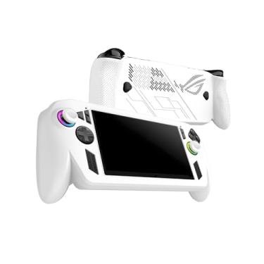 Imagem de FJIASTB Capa para ASUS ROG Xbox Ally/Ally X, capa protetora de silicone macio para crianças, à prova de choque (branca)