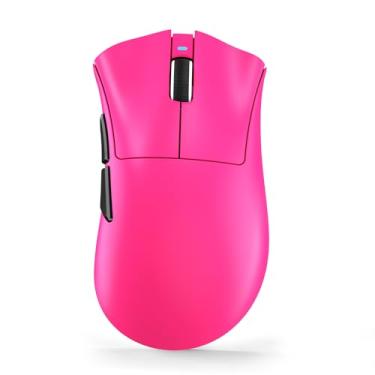 Imagem de MAMBASNAKE Mouse para jogos sem fio Attack Shark V3, sensor óptico ajustável 25K DPI PAW3311, ergonômico de 62 g, leve, 5 botões programáveis, bateria de 500 mAH, 2,4G/BT/USB-C com fio para PC