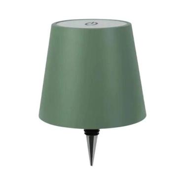 Imagem de Luminária De Mesa LED Tipo-C Com Carregamento Sem Fio Para Garrafa De 