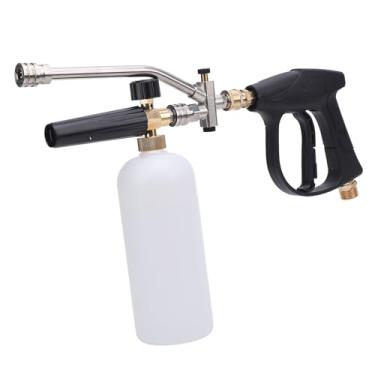 Imagem de AUNMAS Pulverizador de Espuma, Material ABS, Geração Eficaz de Espuma, Compatibilidade de Alta Pressão, Capacidade de 1L para Lavagem de Carros e Motocicletas