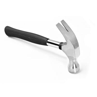 Imagem de Kiyraglo Mini martelo com alça de borracha para removedor de unhas de parede de carpete doméstico - Aderência antiderrapante para redução de choque