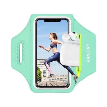 Imagem de Braçadeira Esportiva Unissex Com Tela Sensível Ao Toque HAISSKY, Cinto