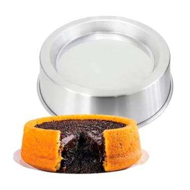 Imagem de Forma Ballerine Piscina Fondue Vulcão Média Em Alumínio 22x19x6cm