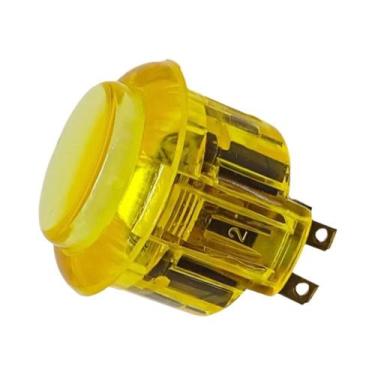 Imagem de Botão De Luz De Arcade Operado Por Moeda De Plástico Transparente Ilum