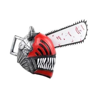Imagem de Máscara De Cosplay De Látex Completa Do Parceiro Denji Do Anime Chains