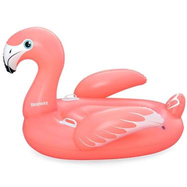 Imagem de Boia Divertida Flamingo Extravagante 138x107cm - 41525 - BESTWAY