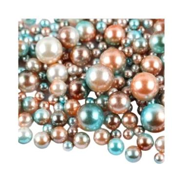 Imagem de Contas De Pérola ABS Sem Furo 3-10mm 360pcs DIY Joias Arte De Unhas Pr