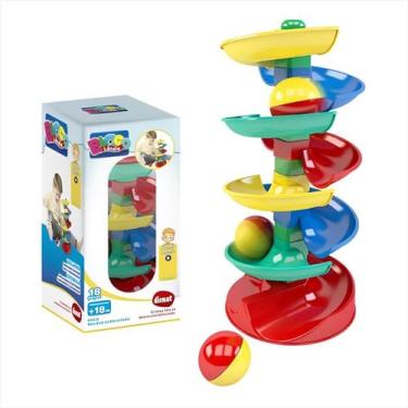 Imagem de Rola Bola Blocolândia Duismat - Brinquedo Educativo Infantil  - Dismat