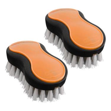 Imagem de 2 Escovas Limpeza Casa Multiuso Cozinha Lavar Roupa Tanque