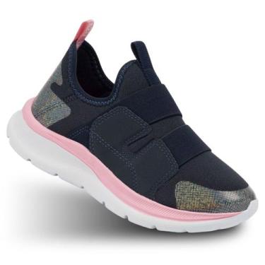 Imagem de Tênis de Menina Klin Way Infantil Feminino 354003 Z069 e Z055 Cor:3540