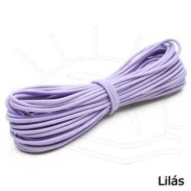 Imagem de Elástico Roliço Colorido nº 15 (2,8mm) - 10 metros - São José, Lilás