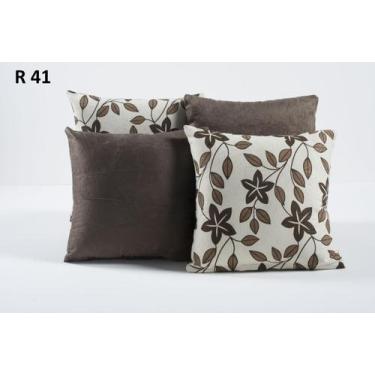 Imagem de Capas Jacquard para Almofada Kit 4 Peças 41 - Wellus Enxovais