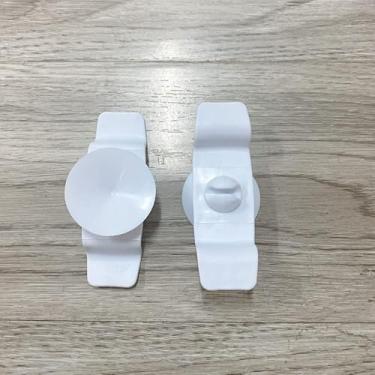 Imagem de Border Enrolador de Cabo Eletrodoméstico Cozinha Novo Dispositivo Suave Armazenamento Fio Fixo Oculto com Cupula Sucção para Organizar Bagunça- Bancadas Acessório Prático e Versátil Pequenos Eletrodo