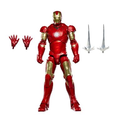 Imagem de Figura de Ação Marvel Legends Série Homem de Ferro Mark III