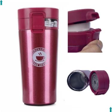 Imagem de Copo Térmico Aço Inox Infusor Garrafa Caneca Café A Vácuo
