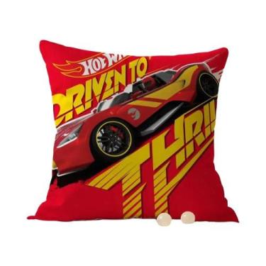 Imagem de Capa De Almofada Hot Wheels Racing Com Estampa De Padrão, Capa De Almo