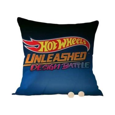 Imagem de Capa De Almofada Hot Wheels Racing Com Estampa De Padrão, Capa De Almo