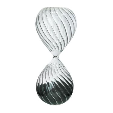 Imagem de Ampulheta de Vidro Em Relevo 30 Minutos 20cm