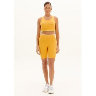 Imagem de Bermuda Sport Com Cintura Alta E Cós Largo-Feminino