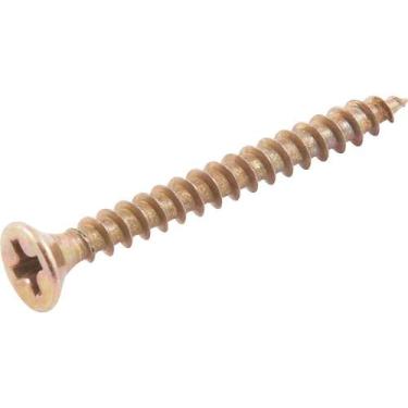 Imagem de Parafuso Madeira Chipboard, Cabeça Chata, Fenda Cruzada/phillips, 3,0 