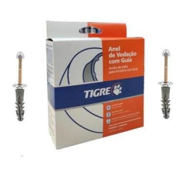 Imagem de Anel Vedação Bacia Sanitária Guia C/Bucha e Parafuso - TIGRE