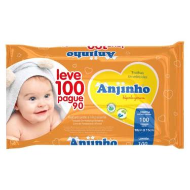 Imagem de Toalha Umedecida Anjinho Leve 100 Pague 90 Parentex