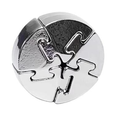 Imagem de Quebra-Cabeças De Metal Difíceis, Jogos Educativos De Teste De QI Para