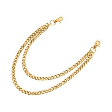 Imagem de Cadeia De Carteira Longa Unissex Com Fechos De Lagosta Para Chaves, Ca