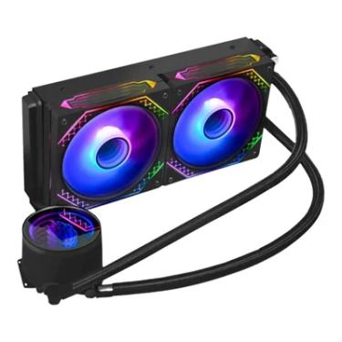 Imagem de Water Cooler Gamer K-mex Wac7 Infinite Space, 240mm, ARGB - Wac7f12qftdab0x