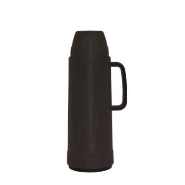 Imagem de Garrafa termica colorida mor 1l, CARVÃO