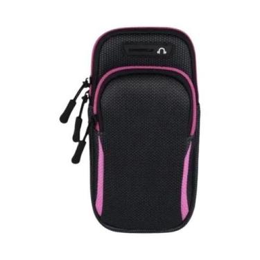 Imagem de Braçadeira Universal Impermeável Para Celular De 6,7'' Com Suporte Par