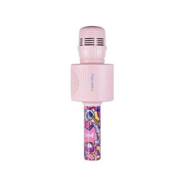 Imagem de Microfone Teen Bluetooth 5.0 Rosa Recarregável - OEX KIDS