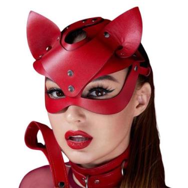Imagem de Máscara Mulher Gato Festa Carnaval Baile Show Eventos Cores M479 - Fan