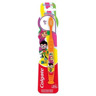 Imagem de Escova de Dente Infantil Colgate Smiles Teen Titans Go 6+ Anos 1 Unida