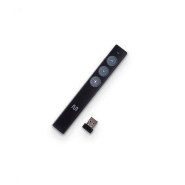 Imagem de Apresentador Pen Laser AC285 com Alcance de 200M e Clique Silencioso Preto Multilaser